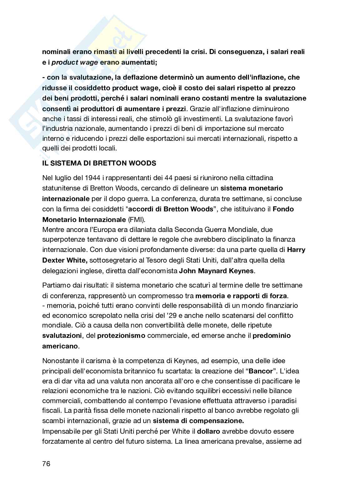 Appunti di Storia economica d’Europa  Pag. 76