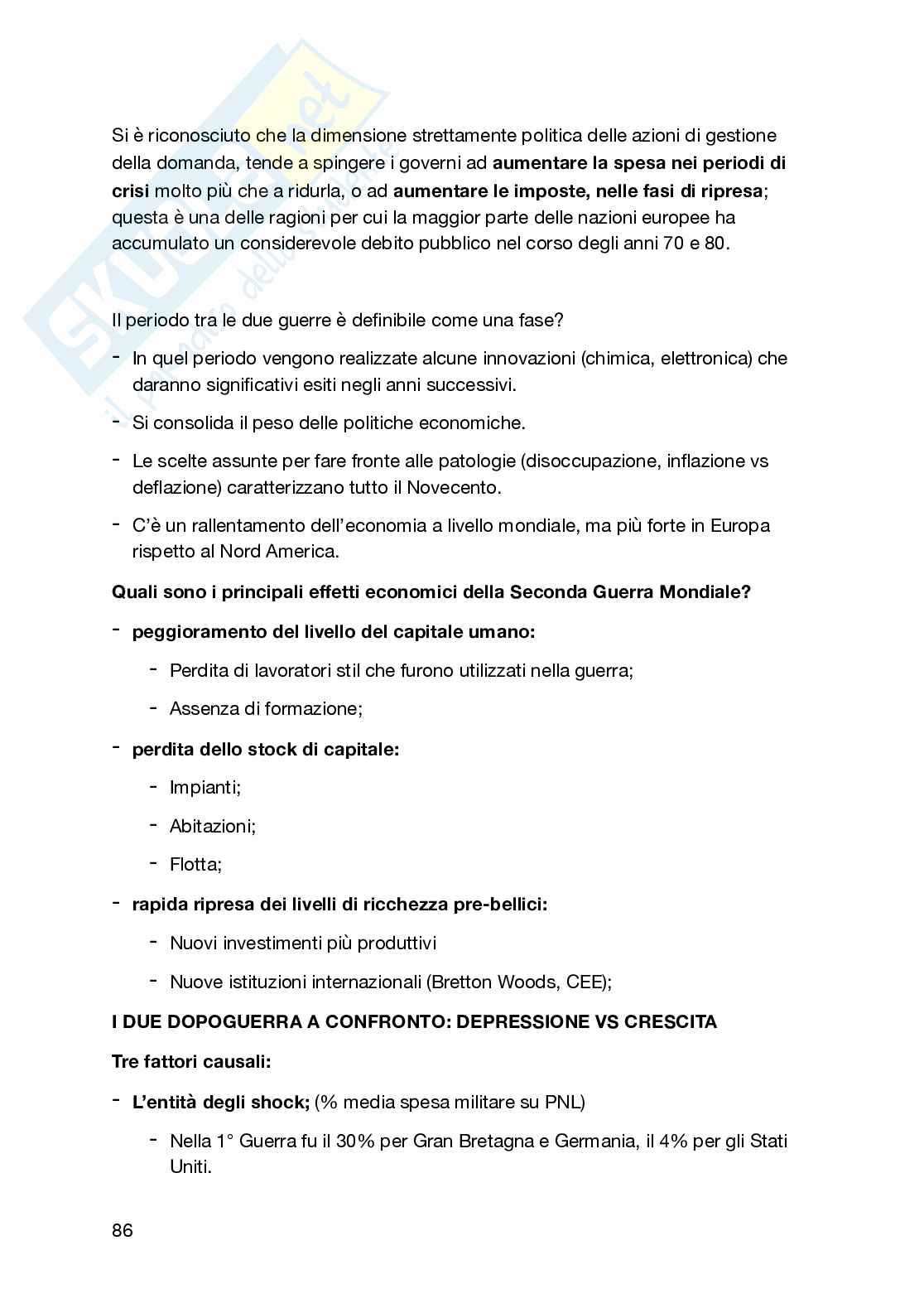 Appunti di Storia economica d’Europa  Pag. 86