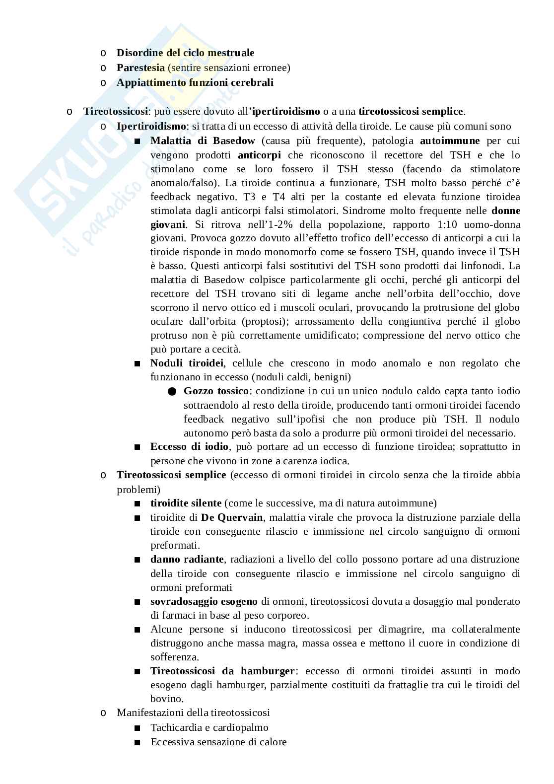 Appunti per l'esame di Endocrinologia  Pag. 11