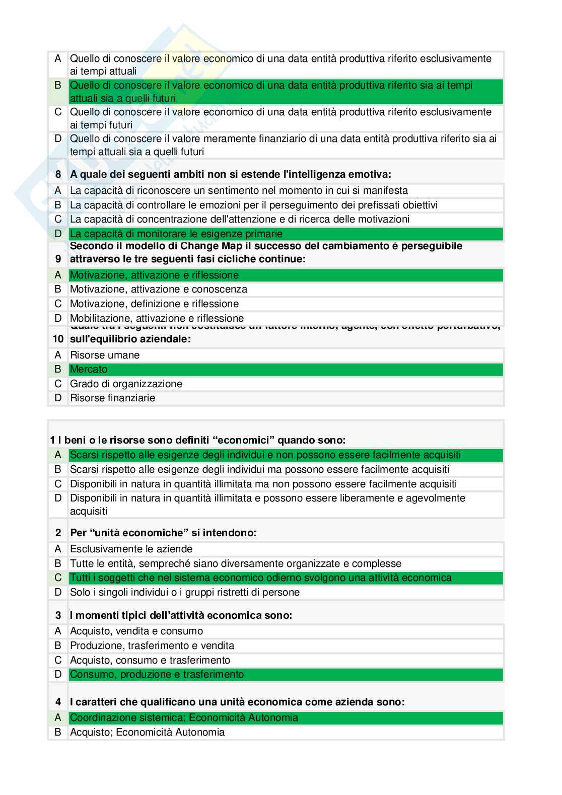 Economia aziendale Pag. 11