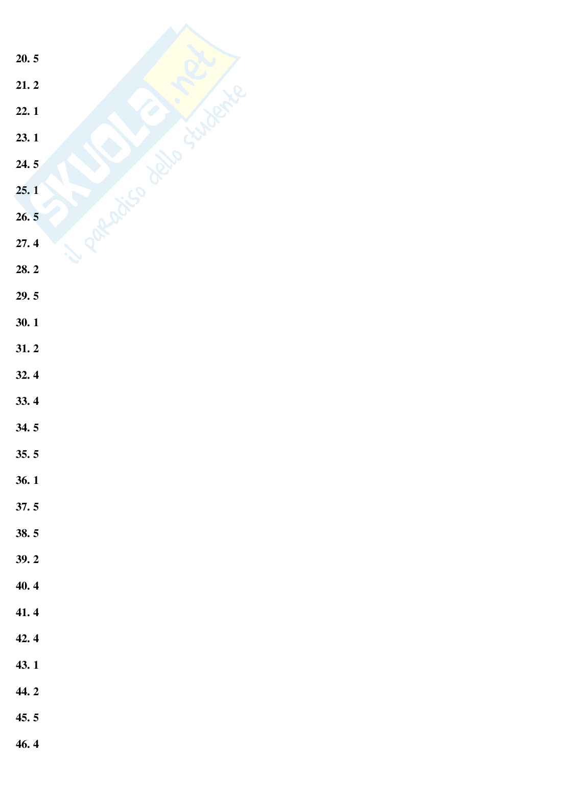 1998 Medicina: test di ammissione Pag. 26