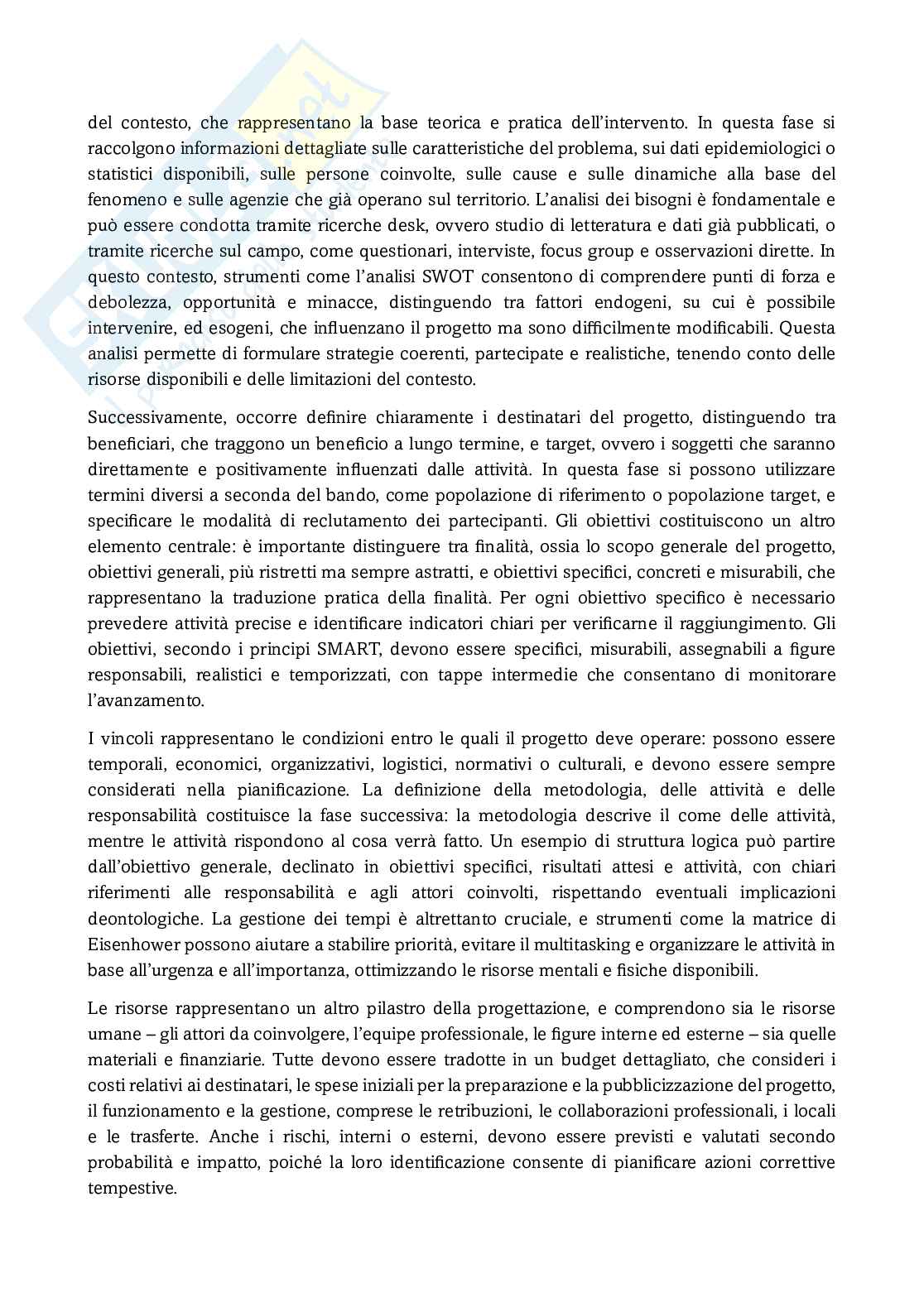 Progettazione e valutazione dell'intervento - psicologia clinica e della riabilitazione Pag. 21