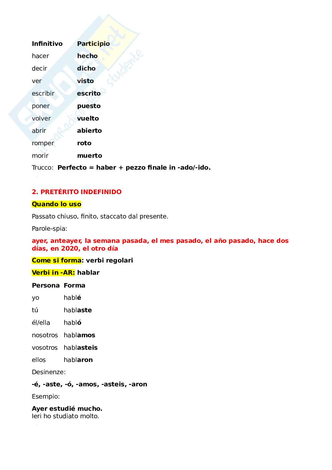 CEL scritto preparazione Cel lingua e traduzione spagnola 2  Pag. 2
