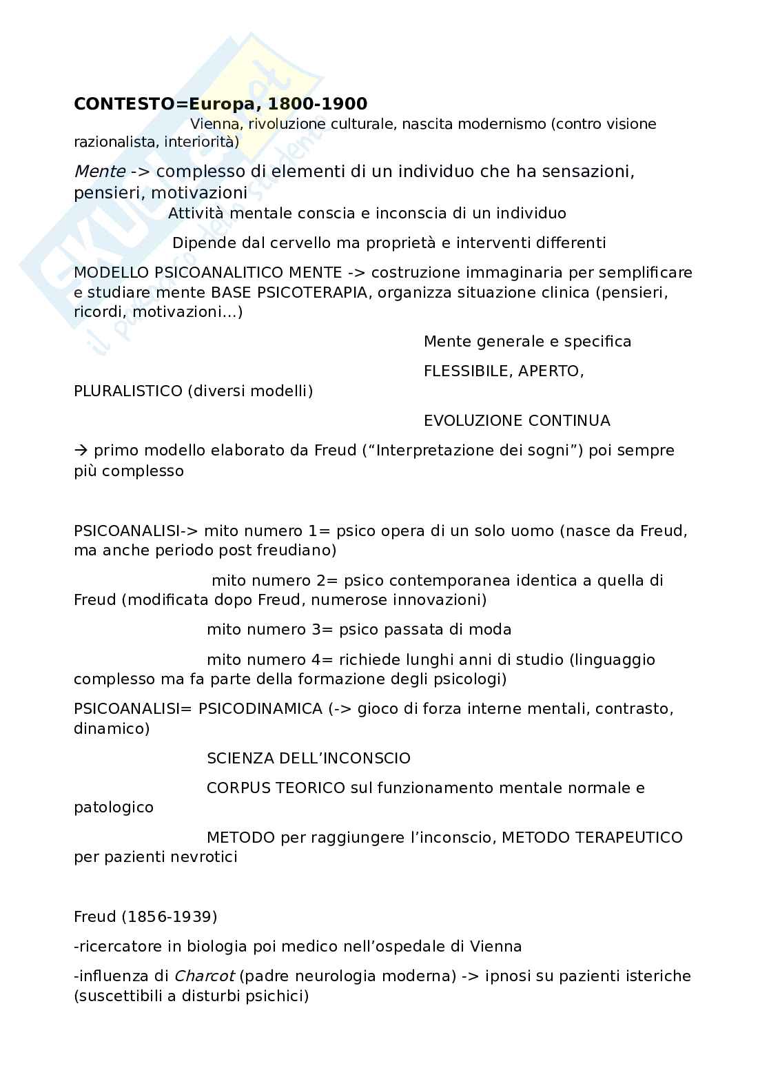 psicologia dinamica Pag. 1
