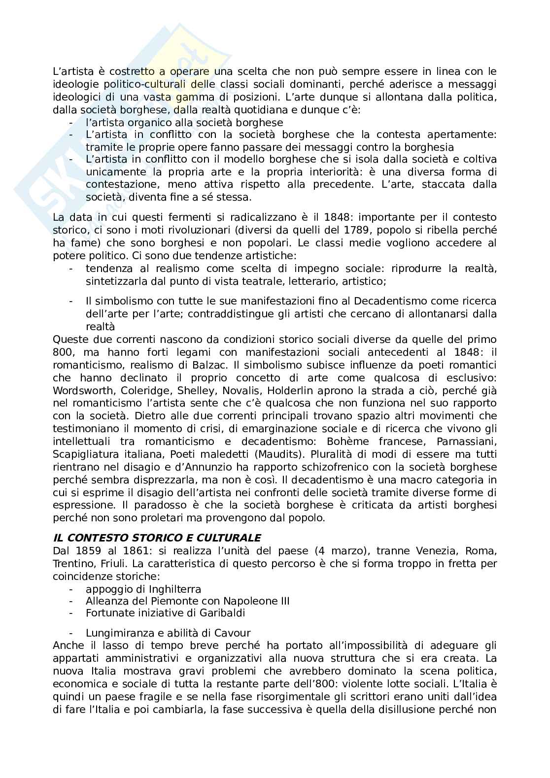 Letteratura e arte fra Italia e Europa Pag. 2