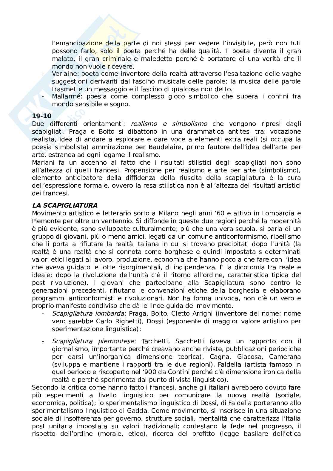 Letteratura e arte fra Italia e Europa Pag. 6