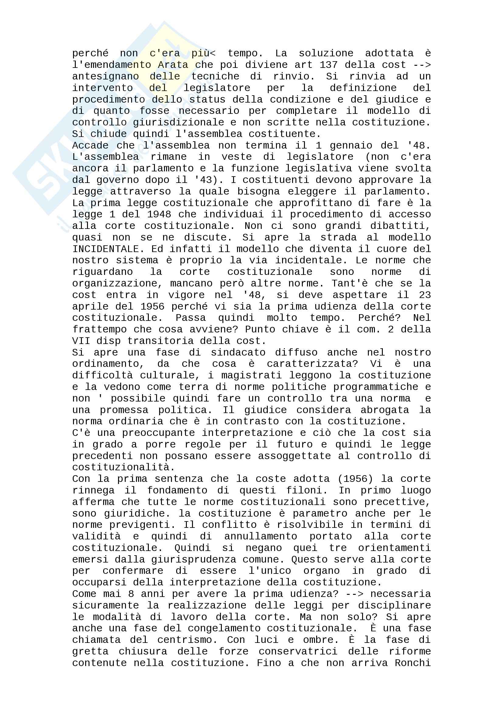 Giustizia costituzionale - Appunti Pag. 6