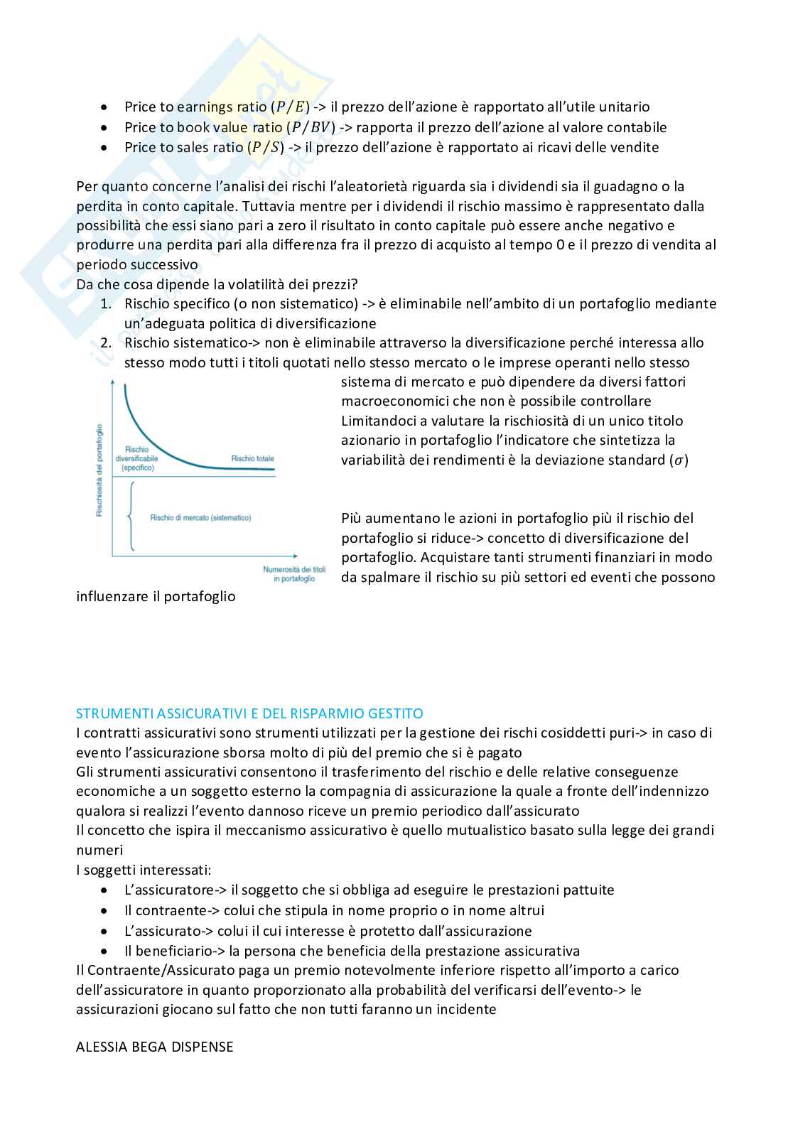 Appunti Economia degli intermediari finanziari Pag. 46