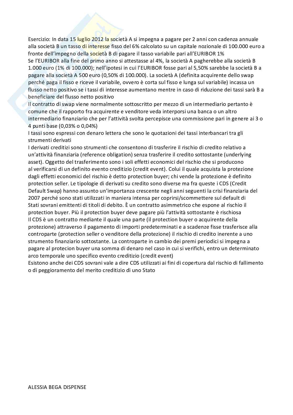 Appunti Economia degli intermediari finanziari Pag. 51