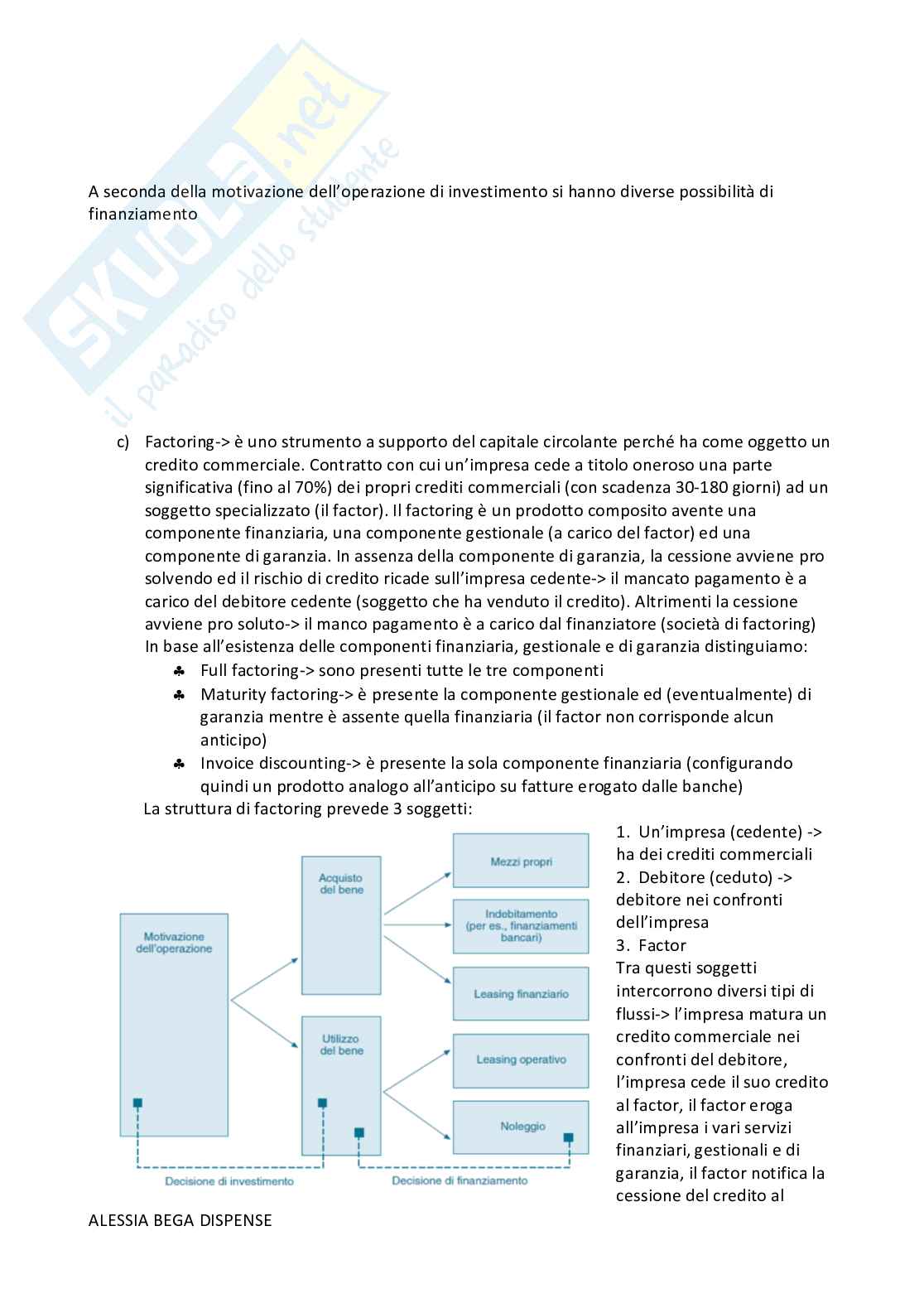 Appunti Economia degli intermediari finanziari Pag. 66