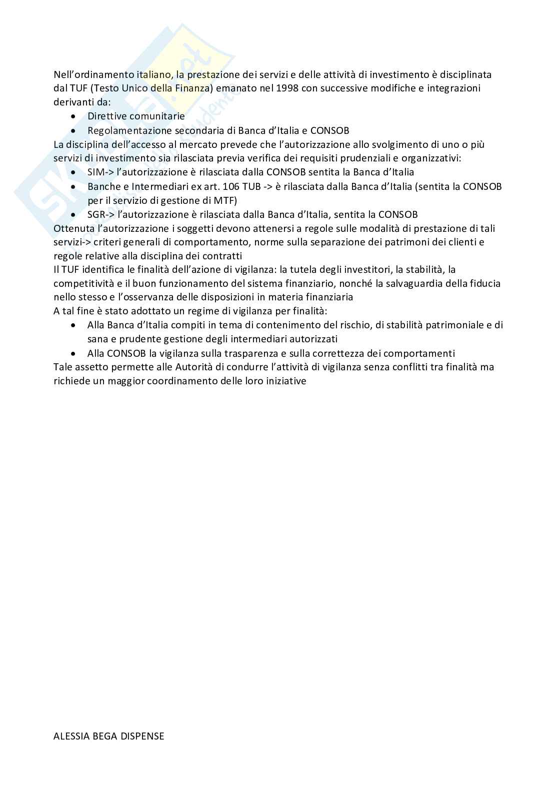 Appunti Economia degli intermediari finanziari Pag. 76