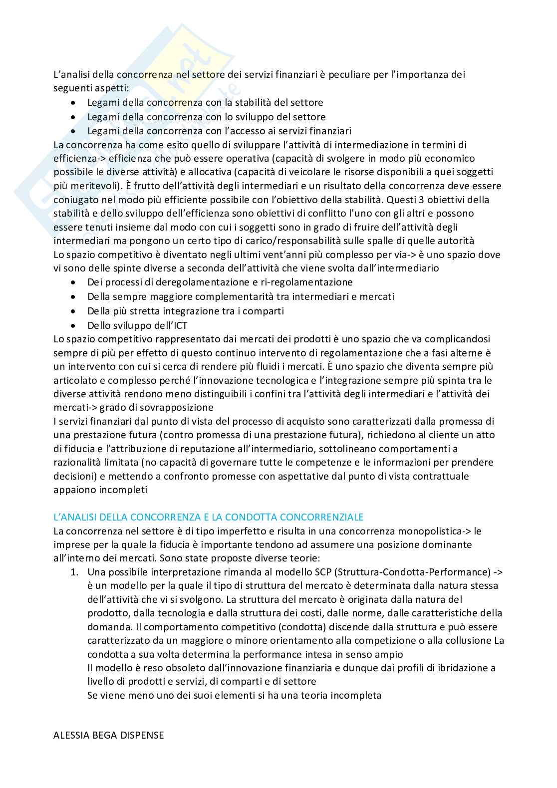 Appunti Economia degli intermediari finanziari Pag. 86