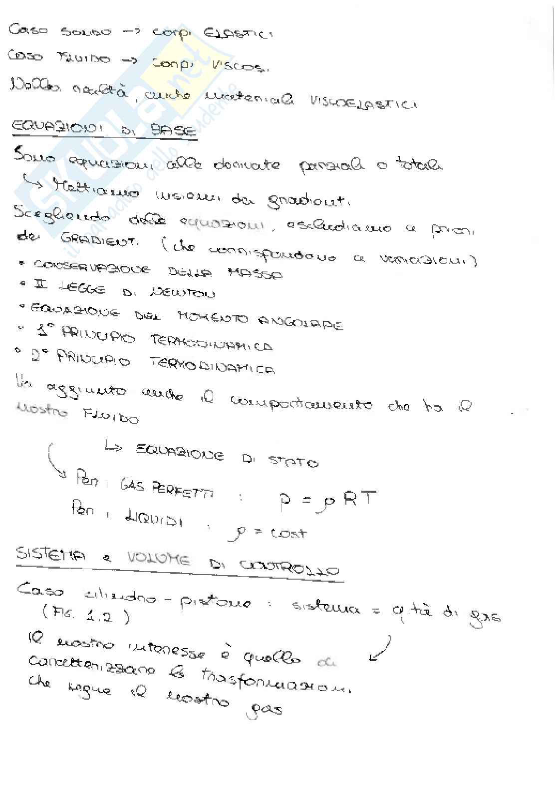 Teoria Fluidodinamica  Pag. 2