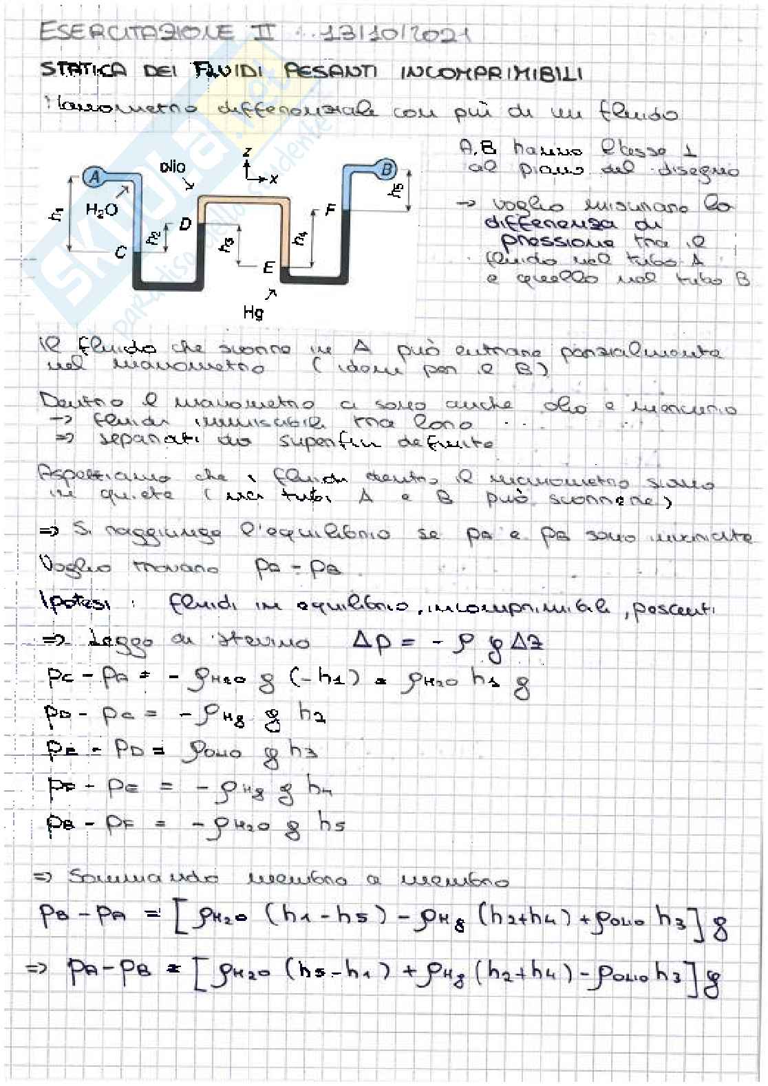 Teoria Fluidodinamica  Pag. 91