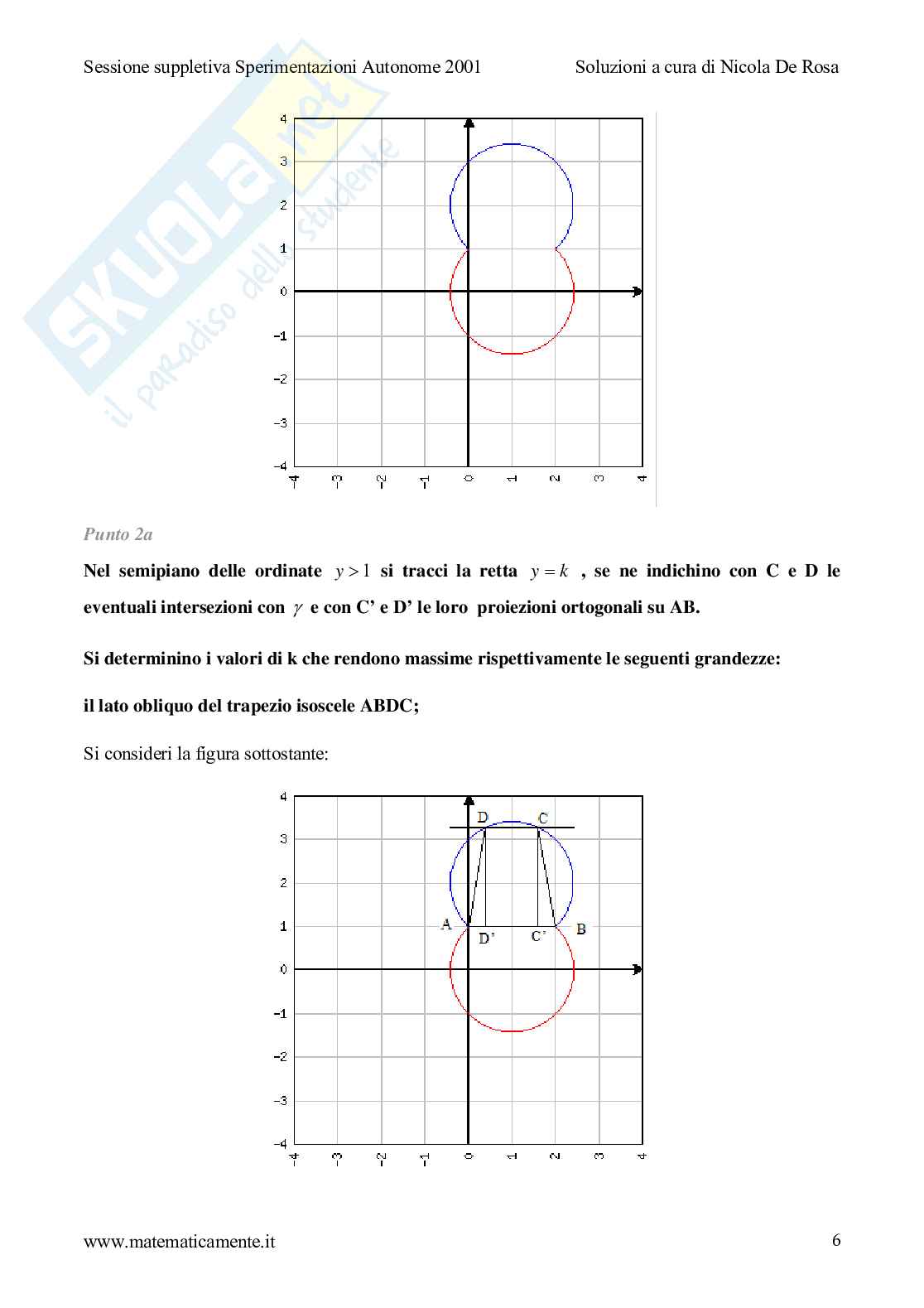 2001 - liceo scientifico -  sperimentazioni autonome - sessione suppletiva Pag. 6