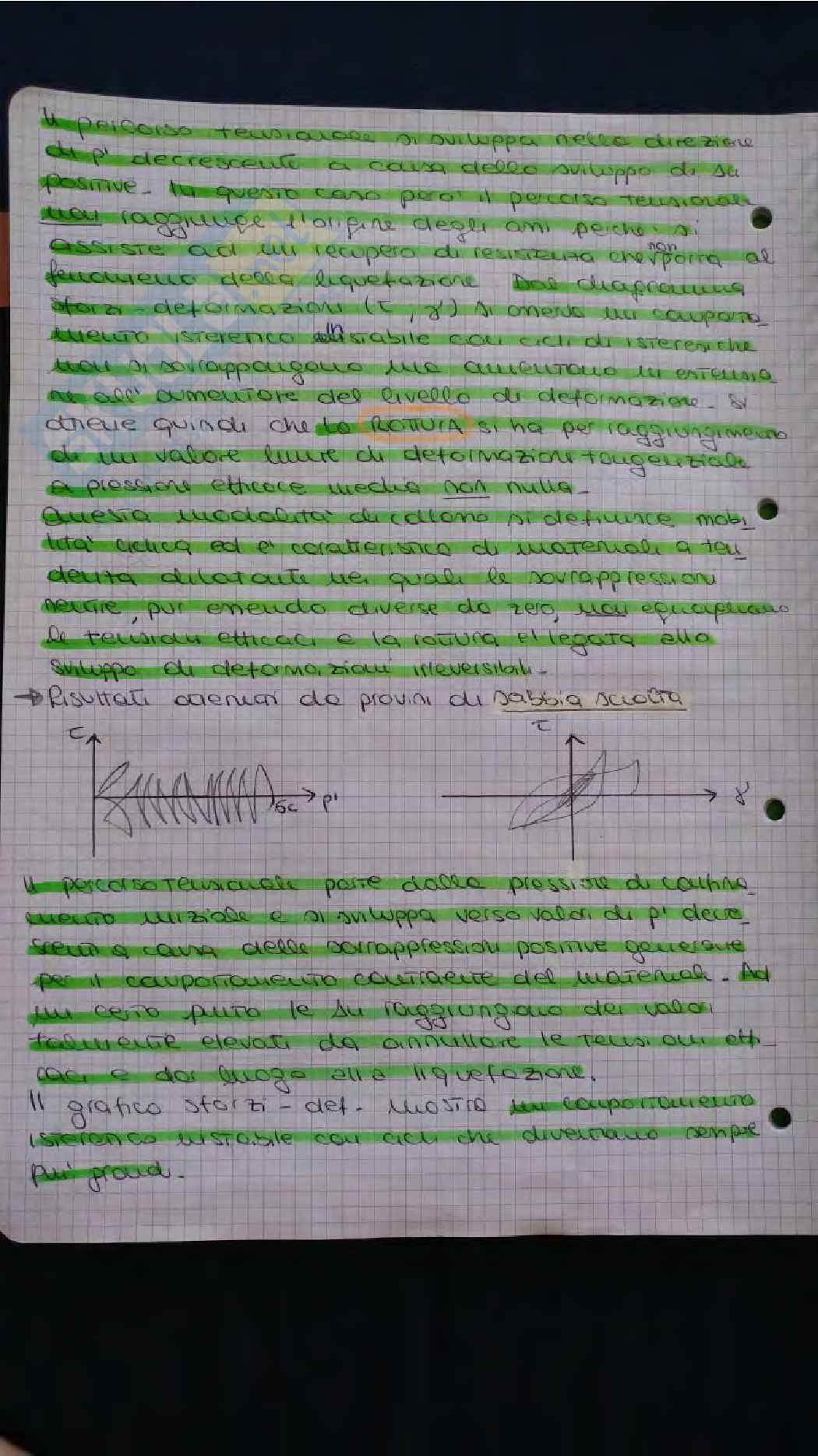 Prove di esame svolte di Opere geotecniche M Pag. 76