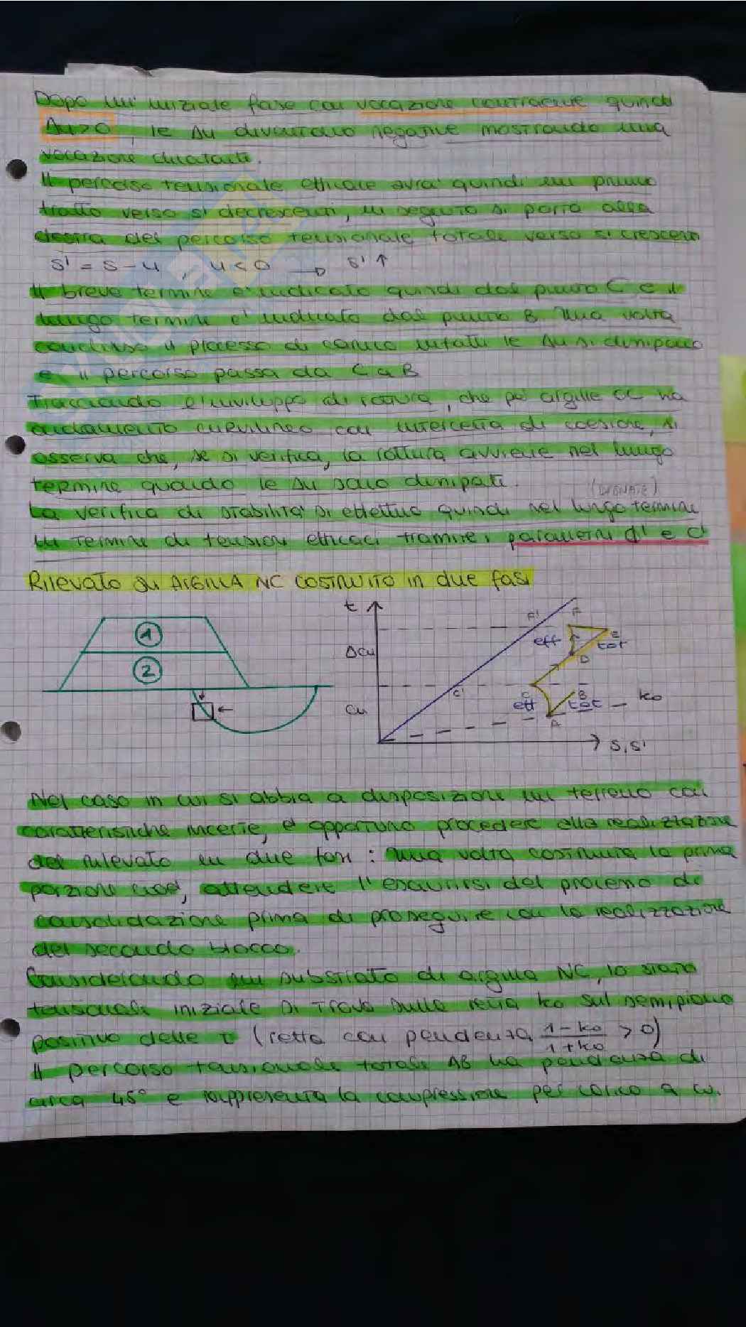Prove di esame svolte di Opere geotecniche M Pag. 81