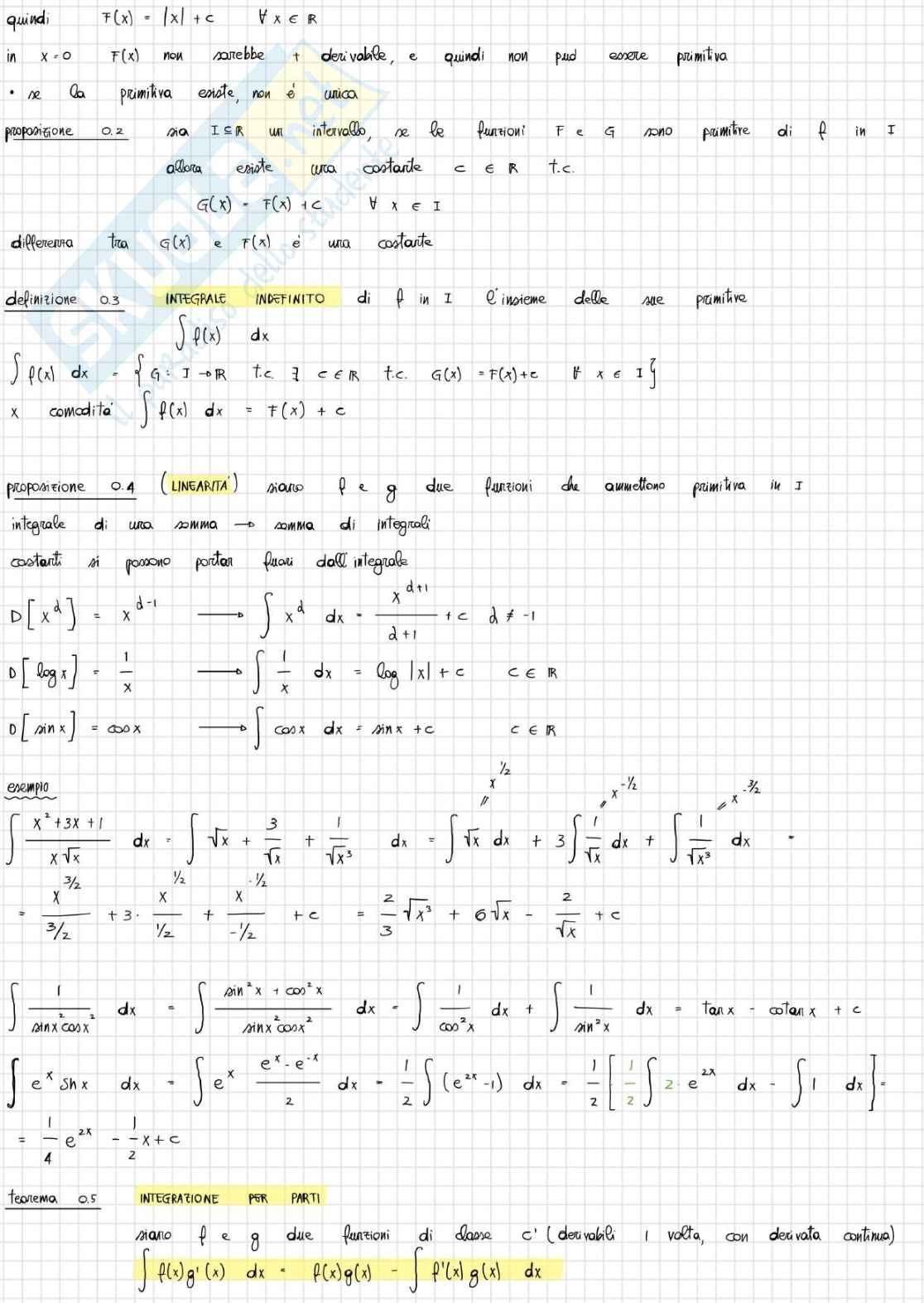 Appunti Analisi 1  Pag. 36