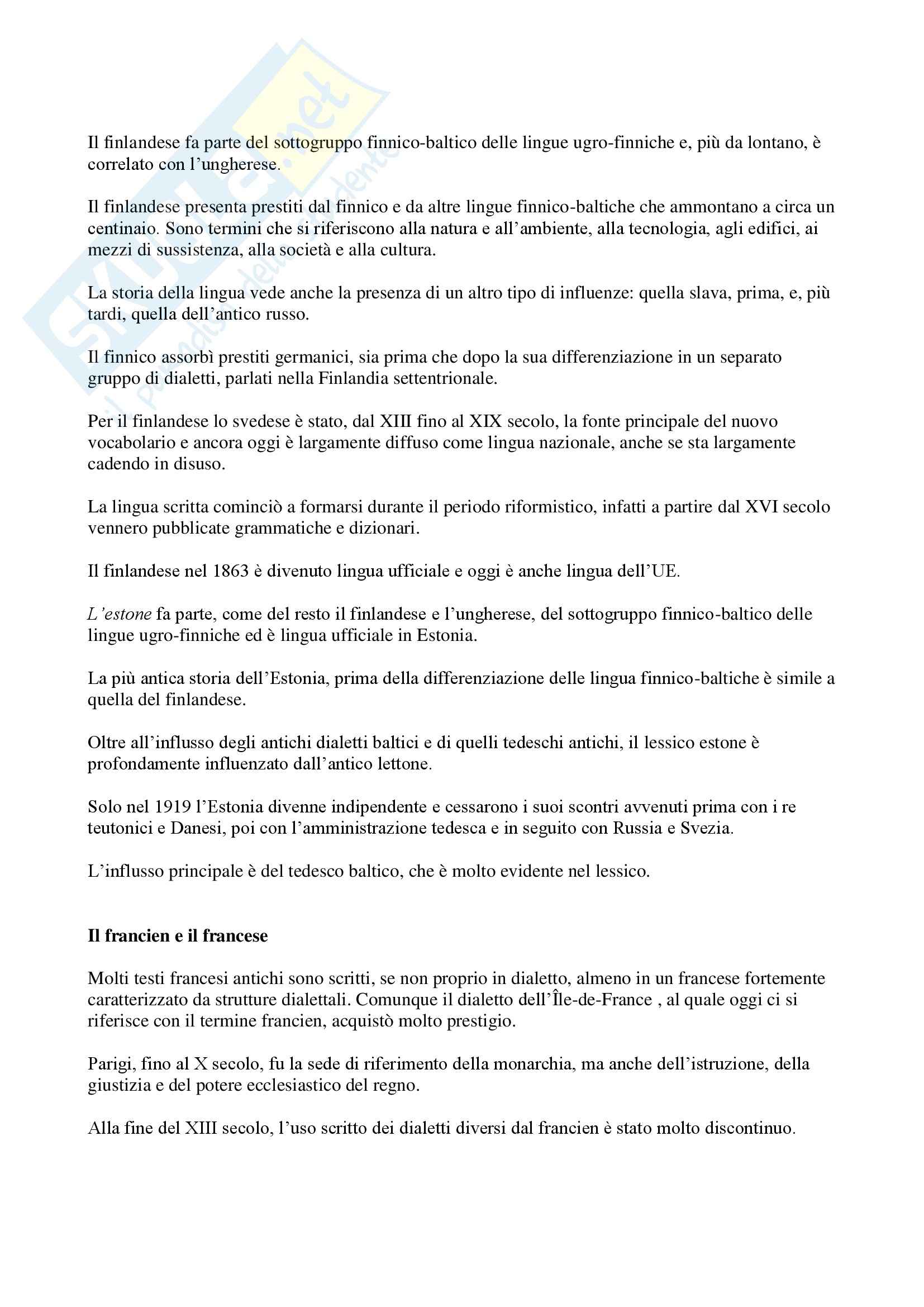 Geografia delle lingue e toponomastica - Appunti Pag. 2