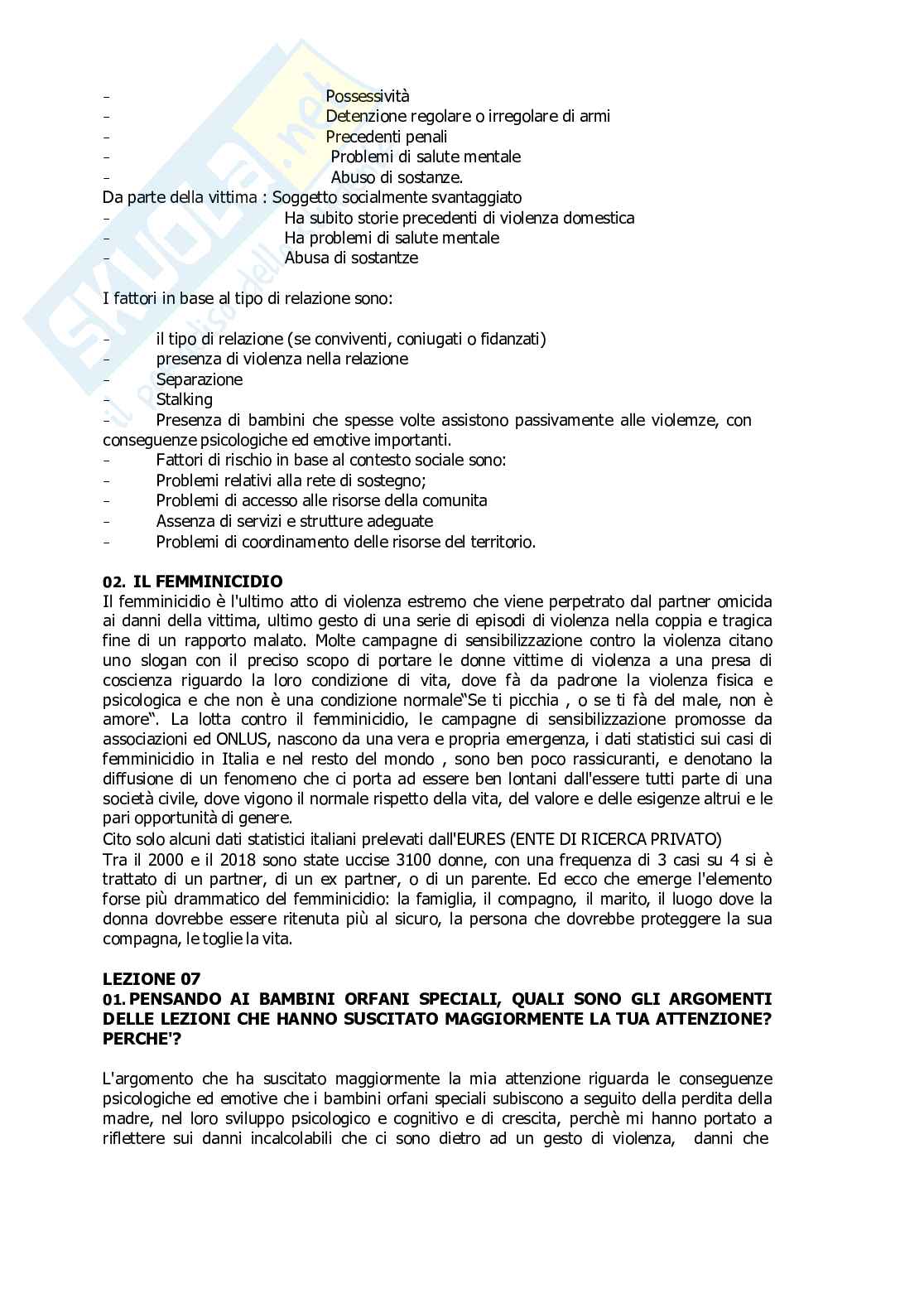 Violenza di genere Pag. 61