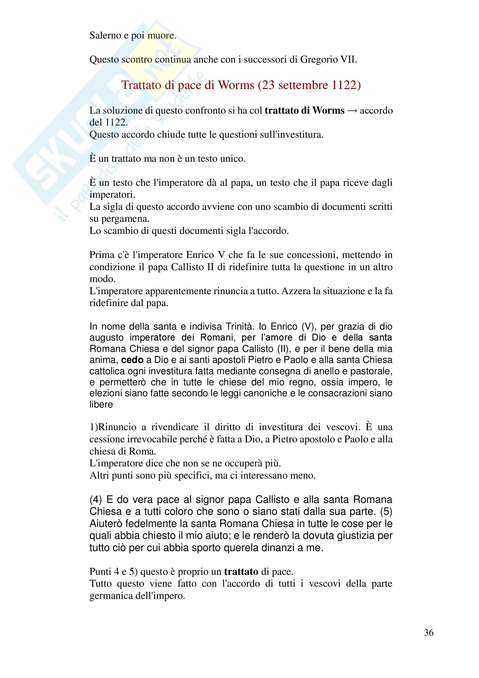 Storia Medievale Ronzani II parte del corso dal 23-10-17 al 21-11-17 Pag. 36
