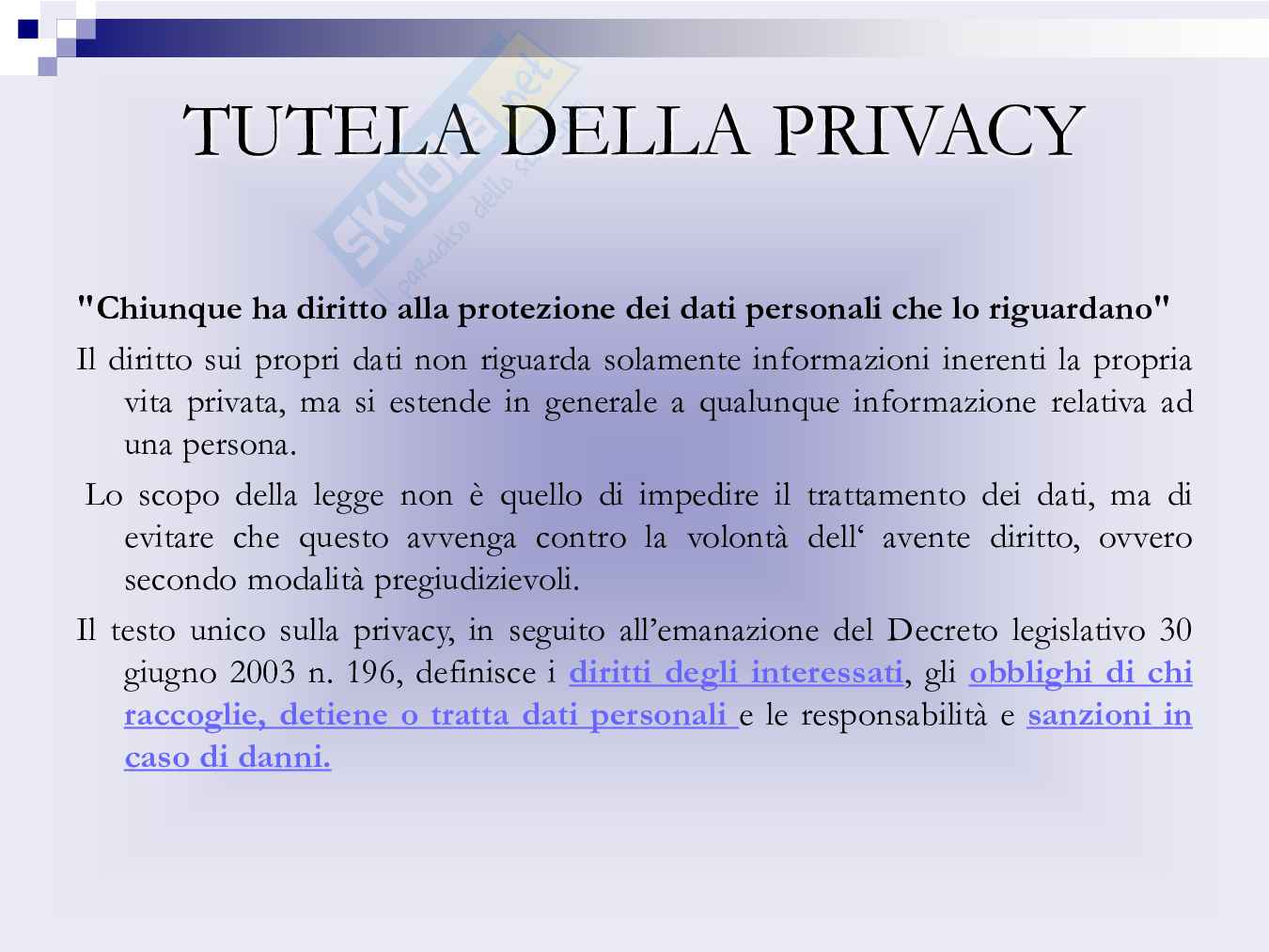 UN MONDO IN EVOLUZIONE:L'INFORMATICA E' LA PROTAGONISTA Pag. 76
