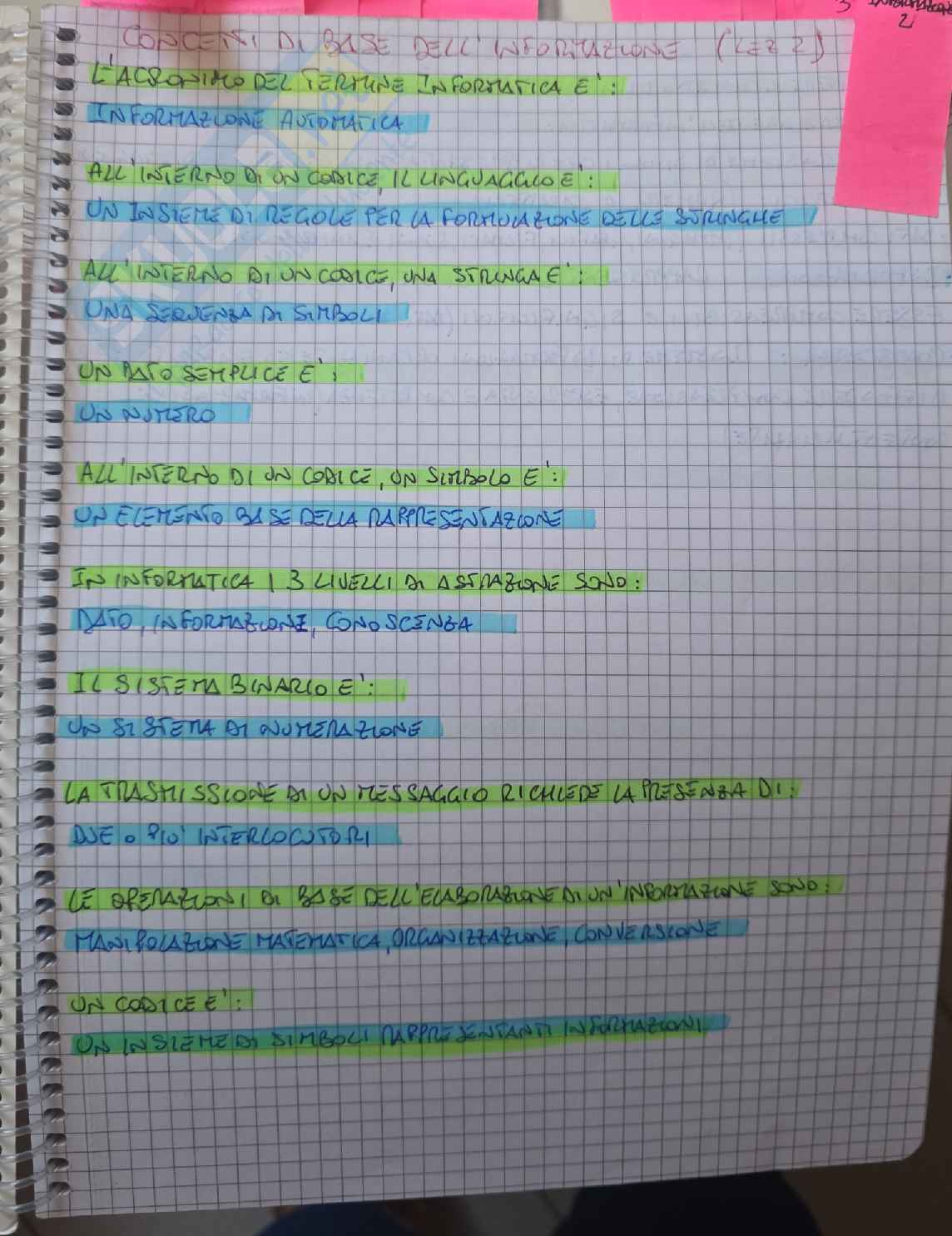 Paniere Informatica Pag. 1