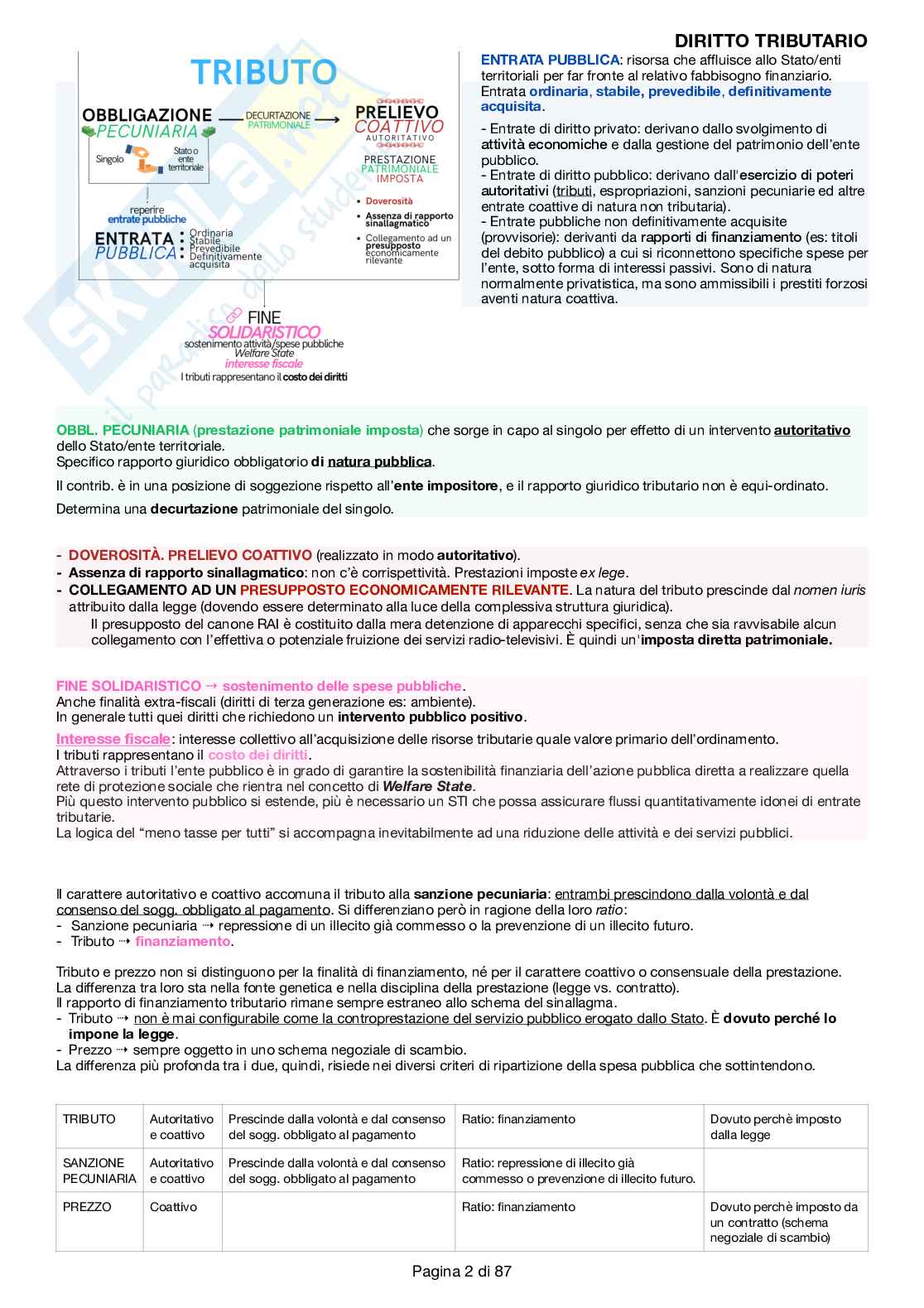 Appunti esame Diritto tributario   Pag. 2