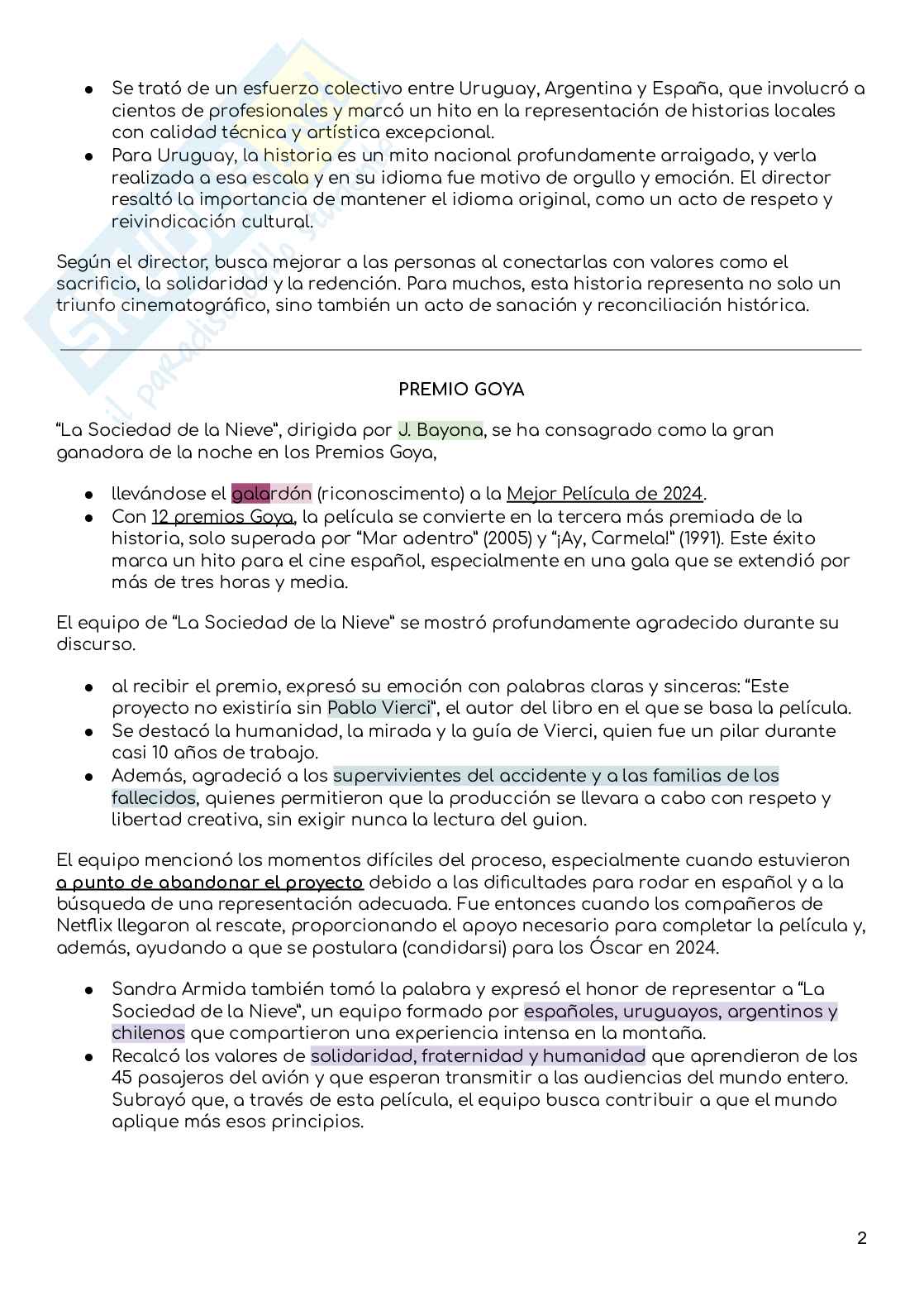 Cultura spagnola Pag. 2