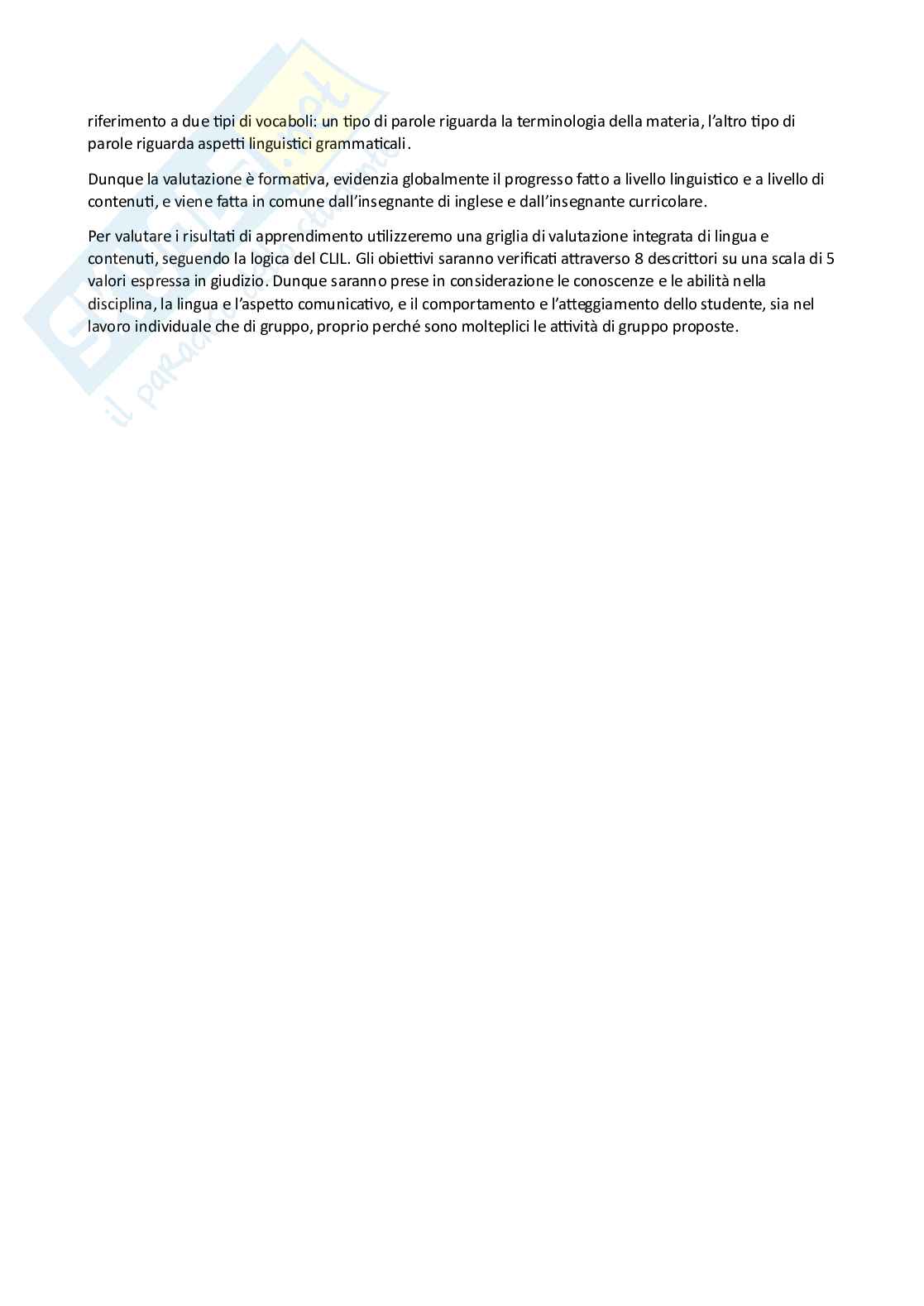 Laboratorio di Lingua inglese (B024385) - CLIL Project, Lesson Planning e materiali didattici | SFP Notes Vol. 17 Pag. 36