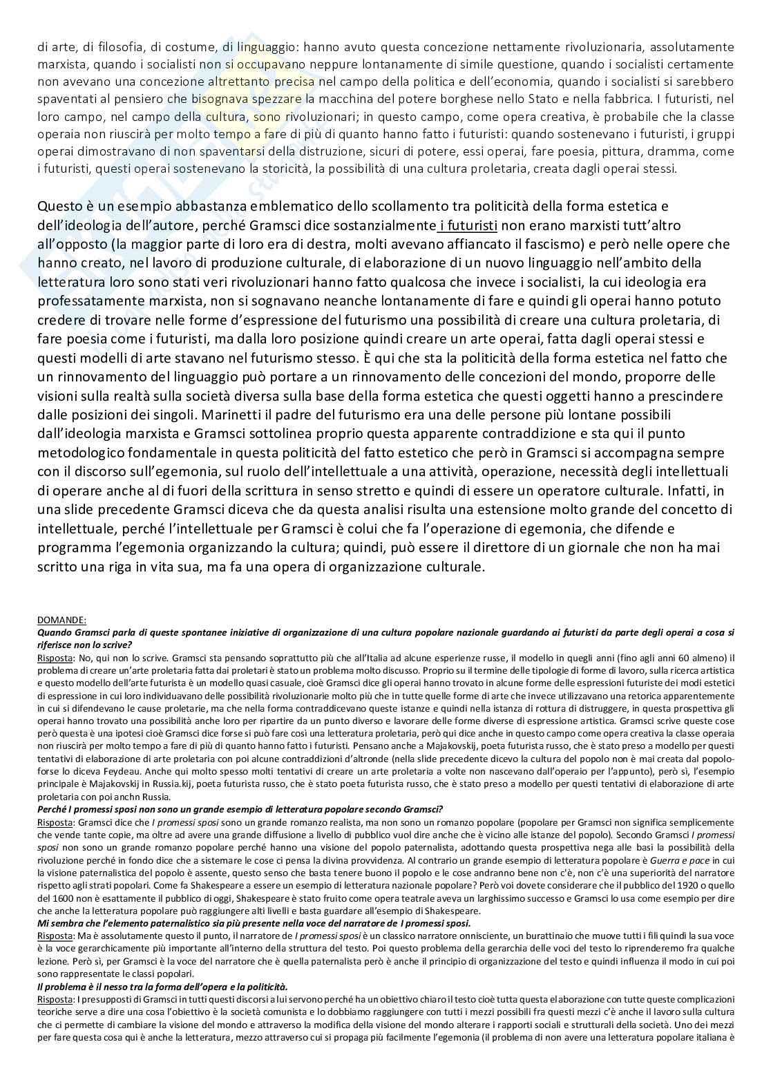 Appunti di Critica e teoria della letteratura Pag. 31