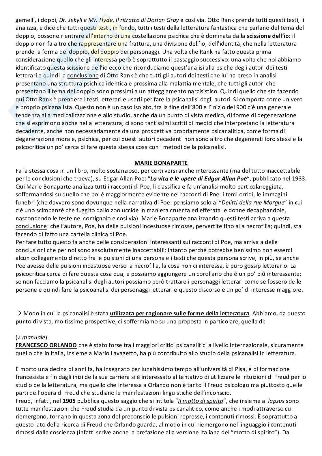 Appunti di Critica e teoria della letteratura Pag. 41