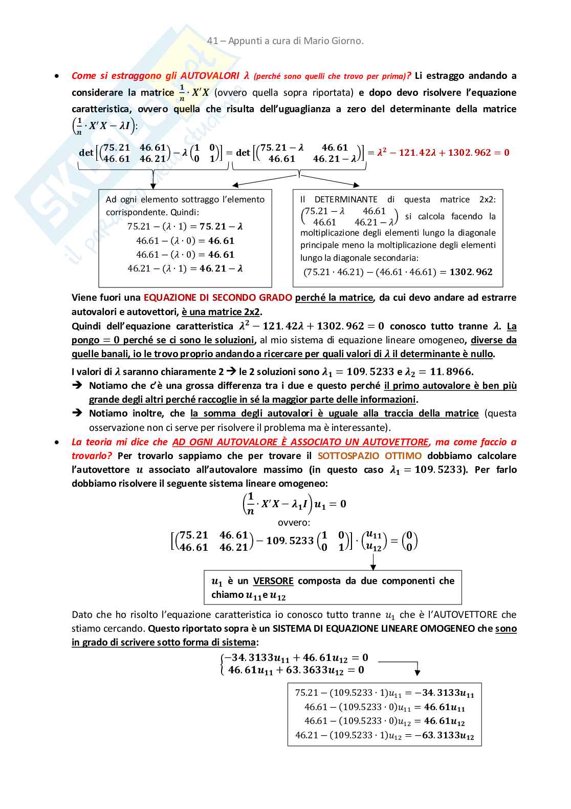 Appunti di Analisi dei Dati e Data Mining Pag. 41