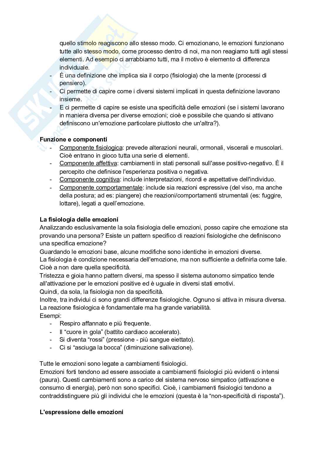 Psicologia Generale - Riassunto Esonero Pag. 61
