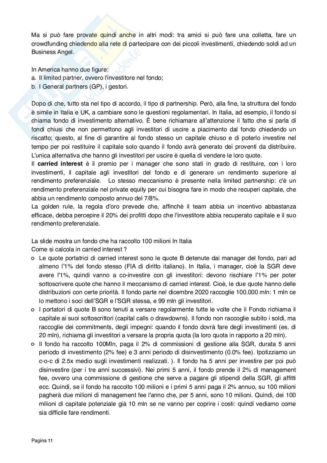 Testimonianze Finanziamenti d'impresa Pag. 11