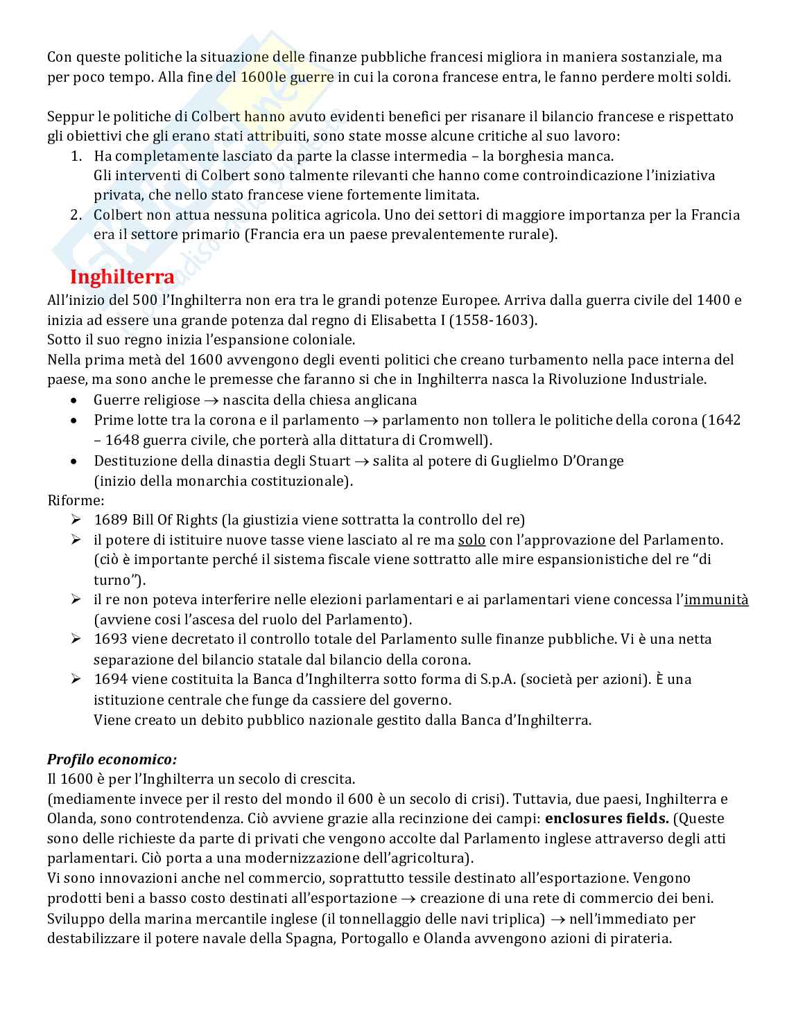 Storia economica Pag. 21