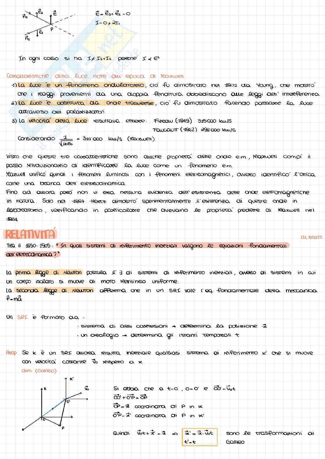 Terza parte appunti Fisica 2  Pag. 11
