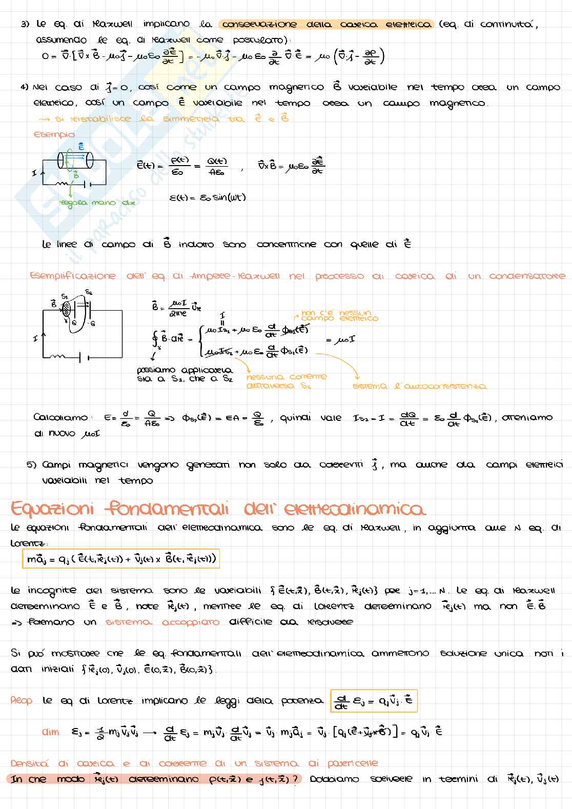 Terza parte appunti Fisica 2  Pag. 2