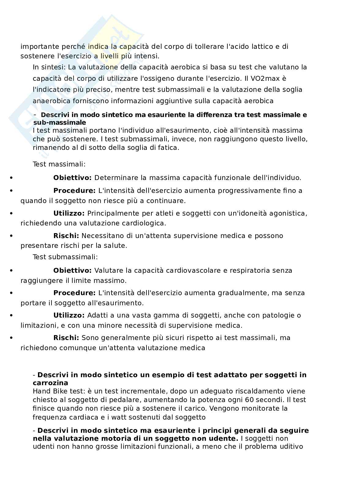 Paniere completo di Valutazione motoria nelle popolazioni speciali Pag. 26
