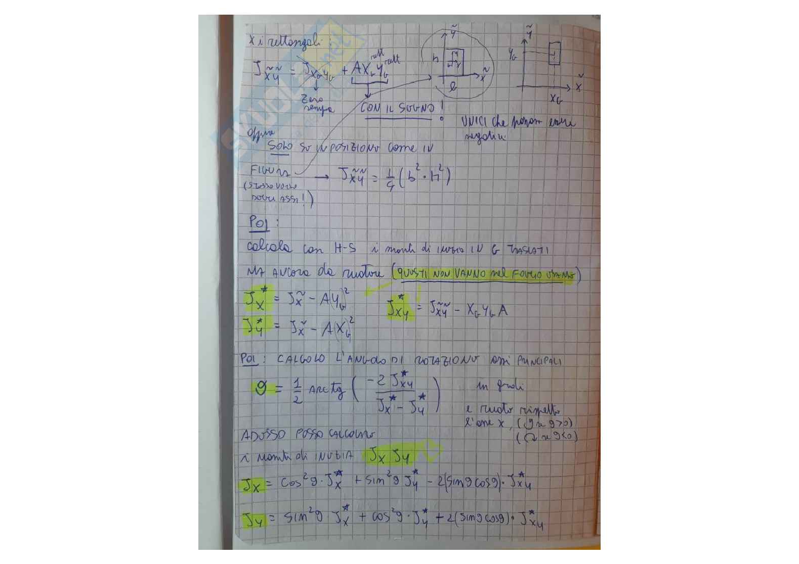 Formulario analisi deformazione trave Pag. 2