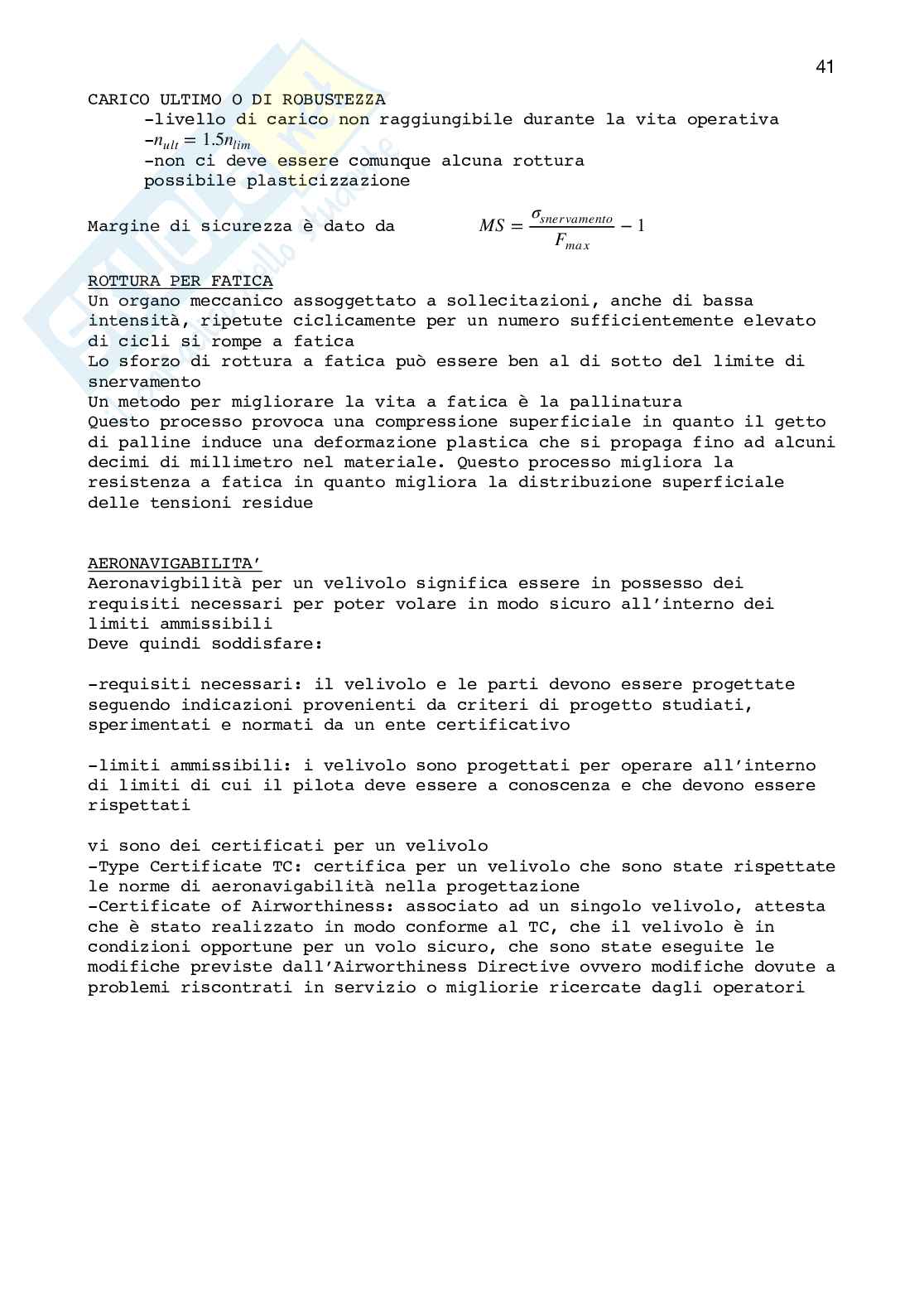 Teoria Istituzioni di Ingegneria Aerospaziale Pag. 41