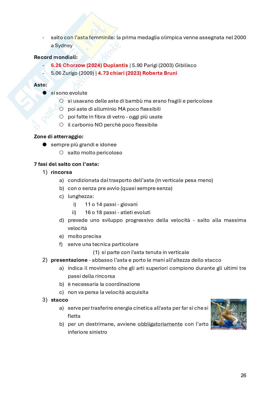 Atletica leggera Pag. 26