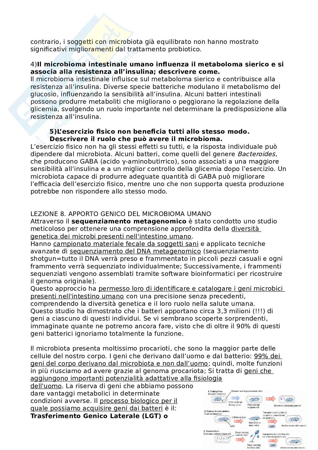 Appunti di Qualità e sicurezza microbiologica nei sistemi alimentari ed ecologia del microbiota umano Pag. 41