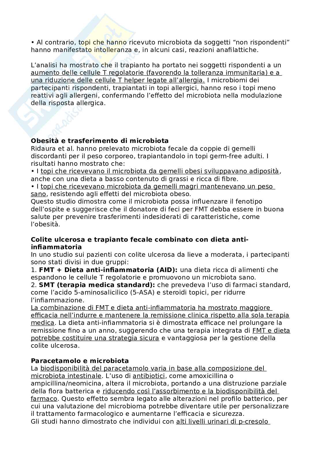 Appunti di Qualità e sicurezza microbiologica nei sistemi alimentari ed ecologia del microbiota umano Pag. 46