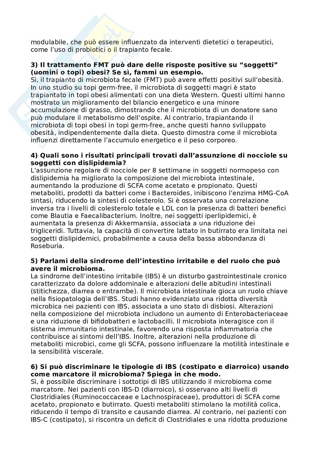 Appunti di Qualità e sicurezza microbiologica nei sistemi alimentari ed ecologia del microbiota umano Pag. 56