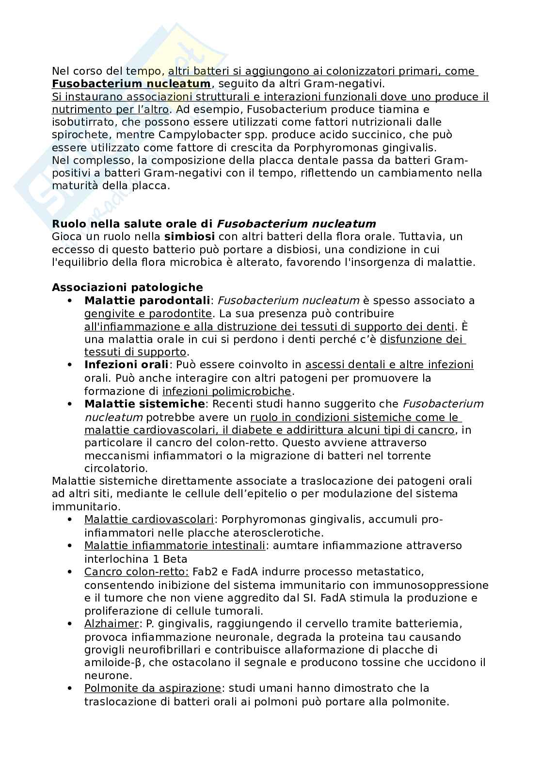 Appunti di Qualità e sicurezza microbiologica nei sistemi alimentari ed ecologia del microbiota umano Pag. 66