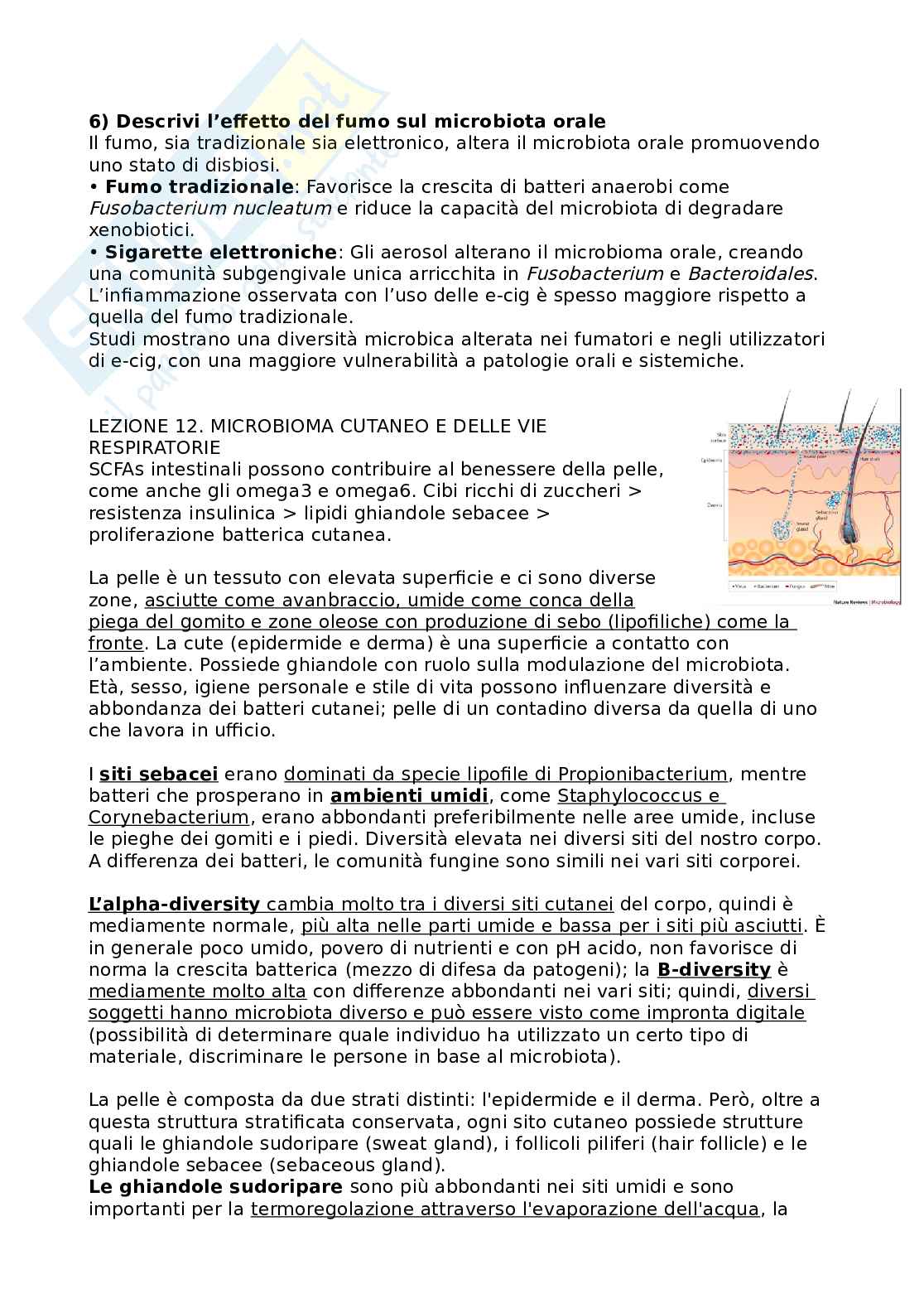 Appunti di Qualità e sicurezza microbiologica nei sistemi alimentari ed ecologia del microbiota umano Pag. 71