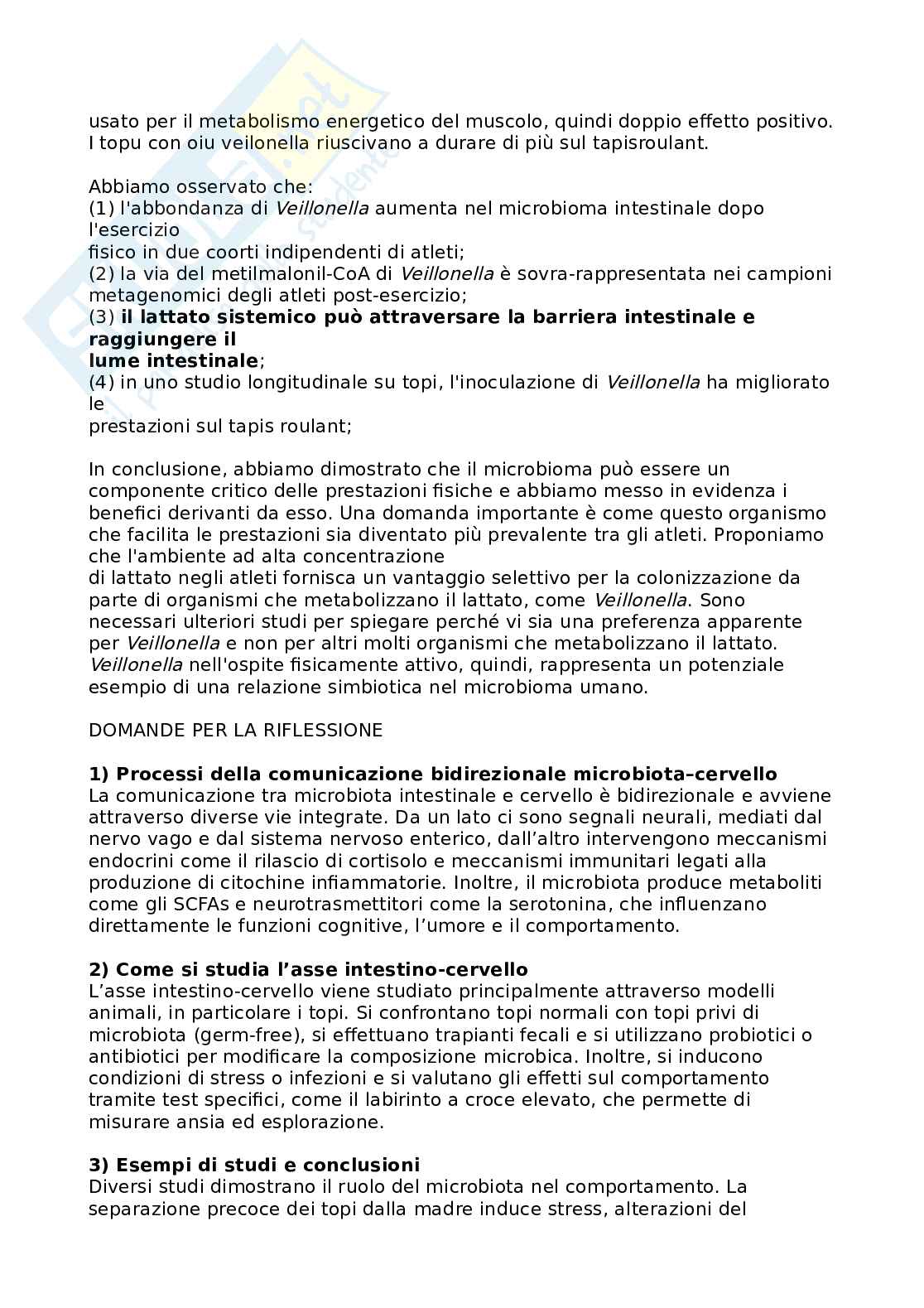 Appunti di Qualità e sicurezza microbiologica nei sistemi alimentari ed ecologia del microbiota umano Pag. 91