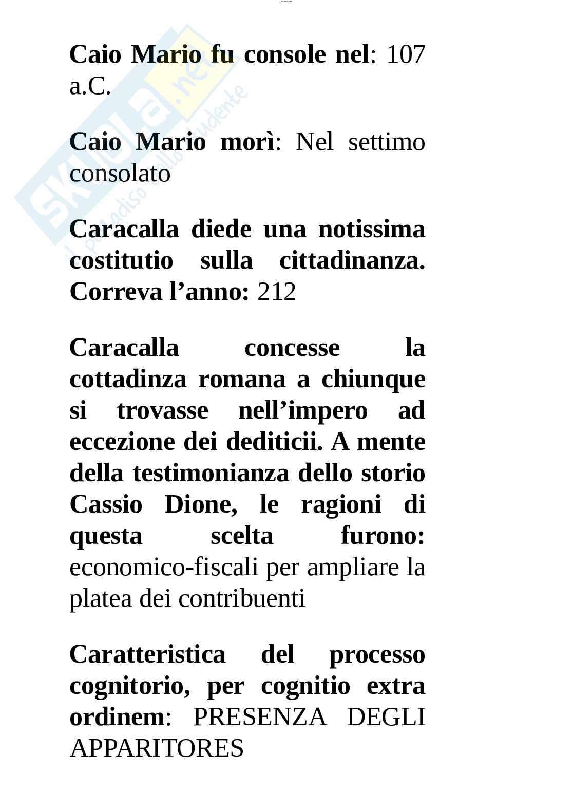 Paniere esame Storia del diritto romano Pag. 11