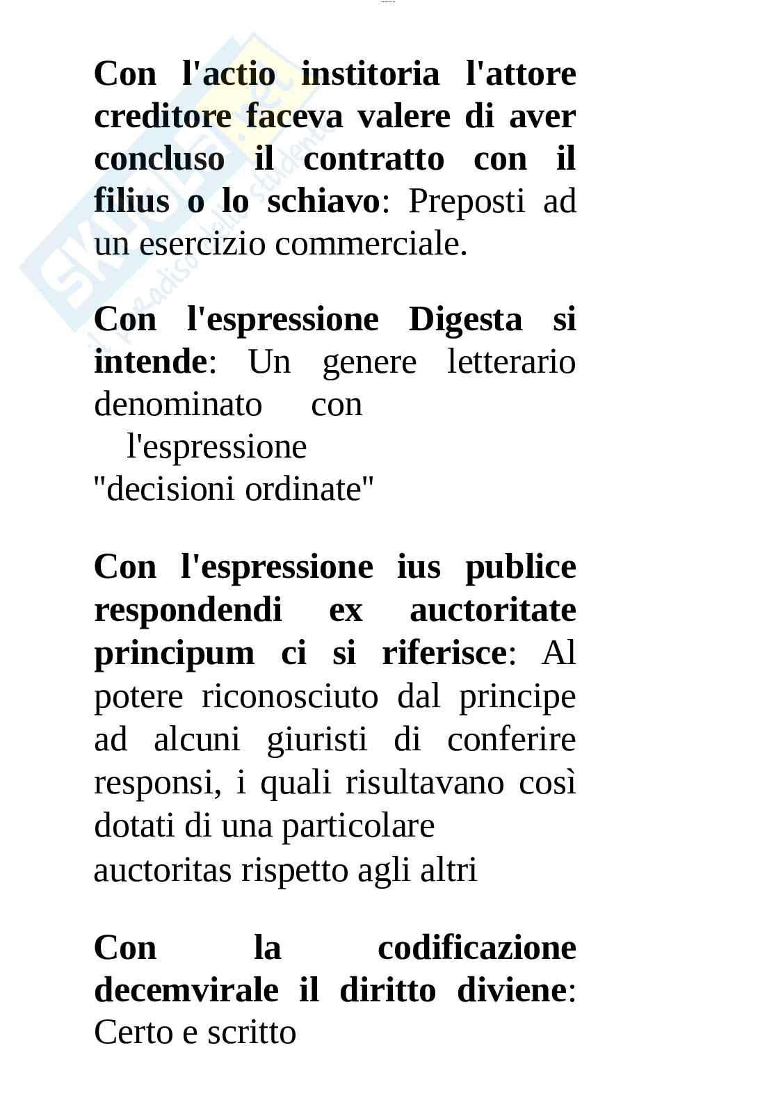 Paniere esame Storia del diritto romano Pag. 21